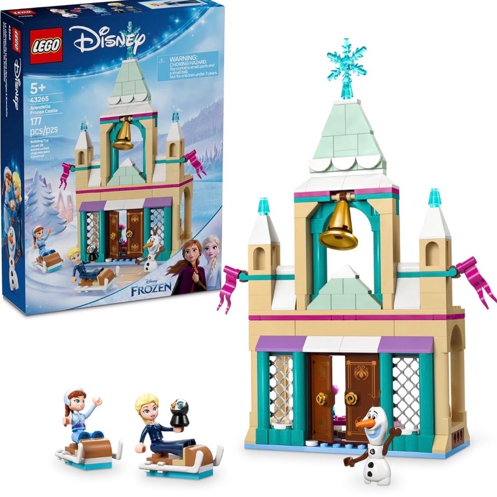 LEGO Disney Frozen Ice Castle Building Set - Multicolor 43265